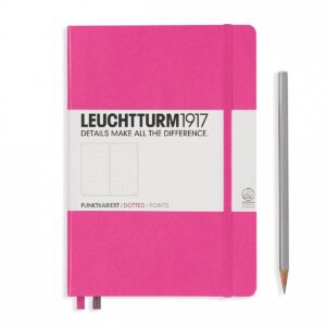 Leuchtturm1917 medium dotted new pink