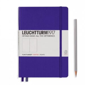 Leuchtturm1917 medium dotted purple