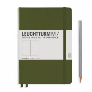 Leuchtturm1917 medium plain army