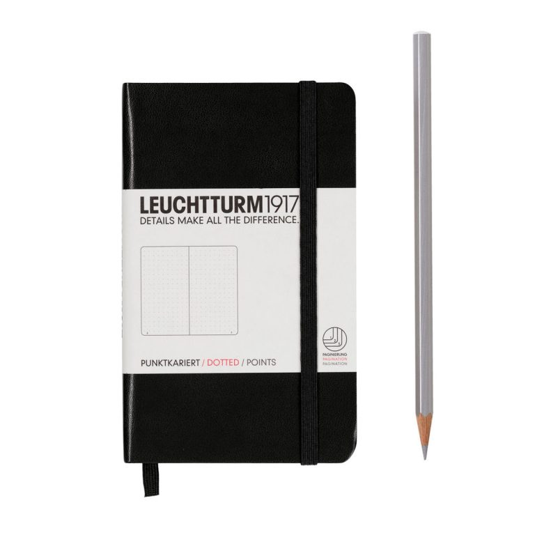 Leuchtturm1917 pocket black - dotted