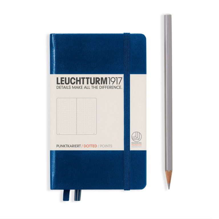 Leuchtturm1917 pocket - dotted - navy blue