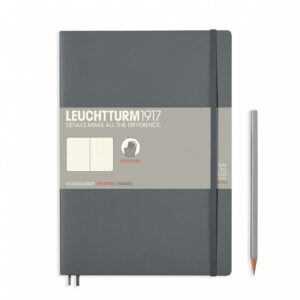 Leuchtturm1917 soft cover B5 dotted anthracite