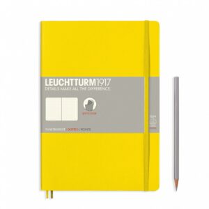 Leuchtturm1917 soft cover B5 dotted lemon