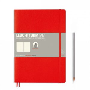 Leuchtturm1917 soft cover B5 dotted red