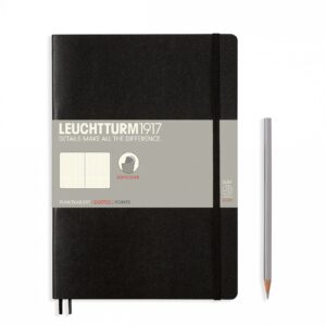 Leuchtturm1917 soft cover B6+ black