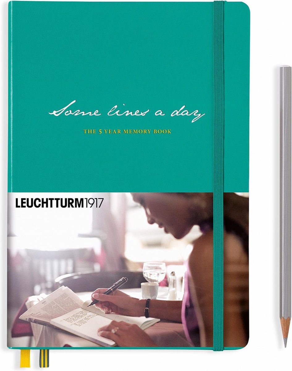 Leuchtturm1917 some lines a day emerald (5 years)