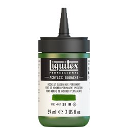 Liquitex acrylic gouache 59ml - S1 224 Hooker's green permanent