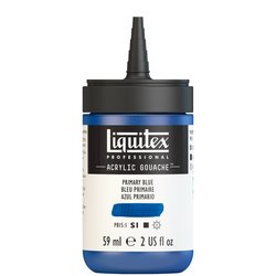 Liquitex acrylic gouache 59ml - S1 420 Primary blue
