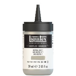Liquitex acrylic gouache 59ml - S1 600 Neutral grey 7