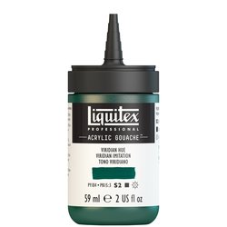 Liquitex acrylic gouache 59ml - S2 398 viridian hue permanent