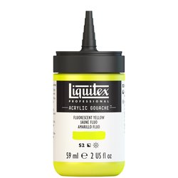 Liquitex acrylic gouache 59ml - S2 981 Fluorescent yellow