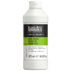 Liquitex matt medium fluid - 473ml