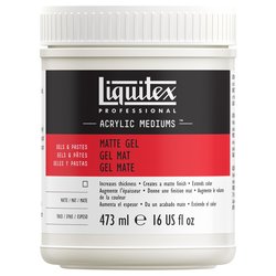 Liquitex matte medium gel - 473ml