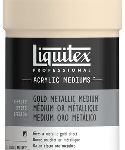 Liquitex medium - gold metallic - 237ml
