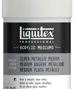 Liquitex medium - silver metallic - 237ml