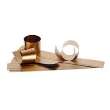 Mercurius strook goud karton 10 x 65cm