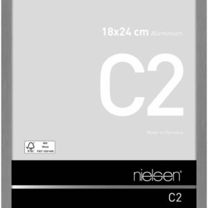 Nielsen wissellijst C2 18 x 24 - metallic grijs