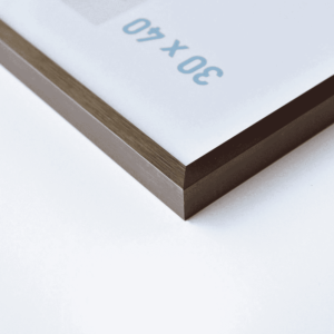 Nielsen wissellijst C2 24 x 30 - zacht walnoot matt