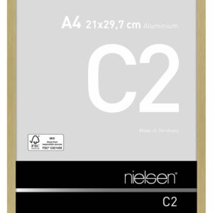 Nielsen wissellijst C2 A4 - metalic goud
