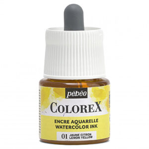 Pebeo colorex 45ml -01 lemon yellow