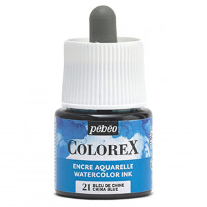Pebeo colorex 45ml - 21 china blue