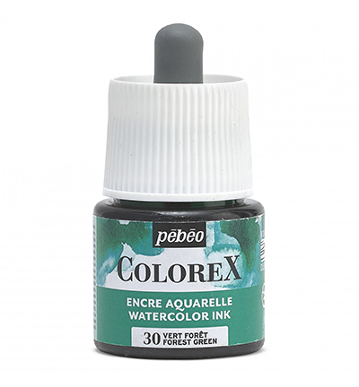 Pebeo colorex 45ml - 30 forest green