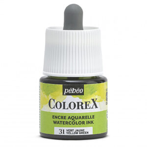 Pebeo colorex 45ml - 31 yellow green
