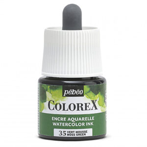 Pebeo colorex 45ml - 35 moss green