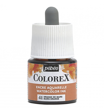Pebeo colorex 45ml - 41 mars orange