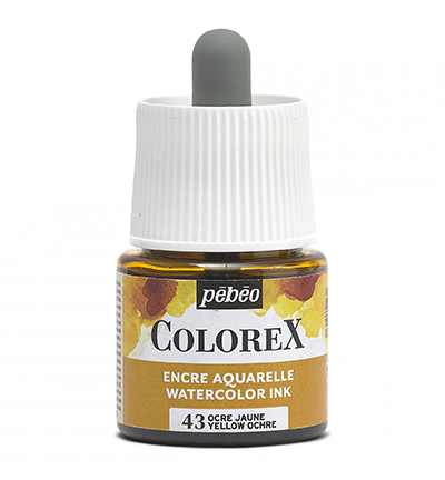 Pebeo colorex 45ml - 43 yellow ochre