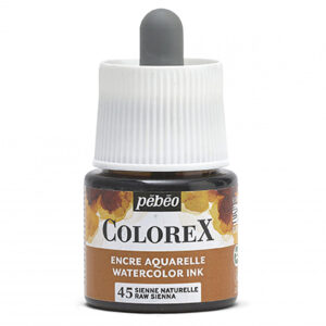 Pebeo colorex 45ml - 45 raw sienna