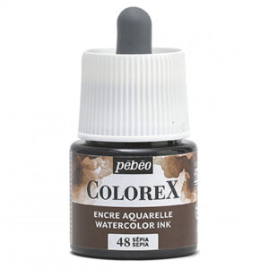 Pebeo colorex 45ml - 48 sepia