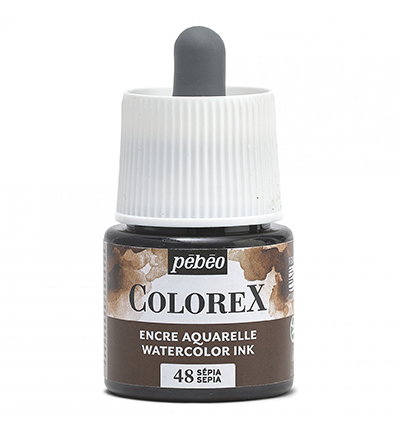 Pebeo colorex 45ml - 48 sepia