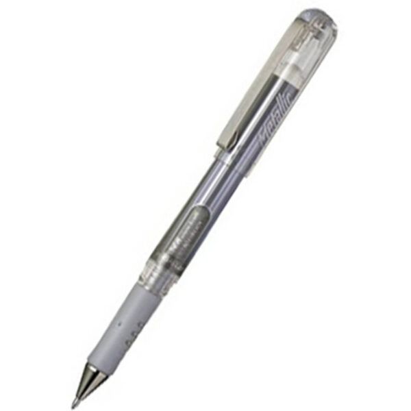 Pentel pigment gel inkt zilver 1mm