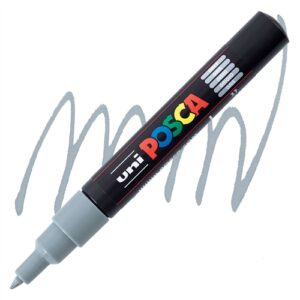 Posca acrylmarker - PC-1MC 0.7mm - 37 grijs