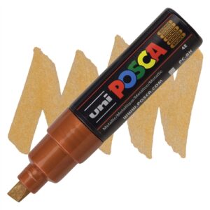 Posca acrylmarker - PC-8K 8mm - 42 brons
