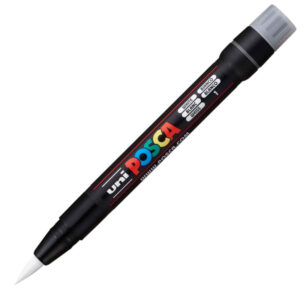 Posca acrylmarker - PCF-350 brush - 1 wit
