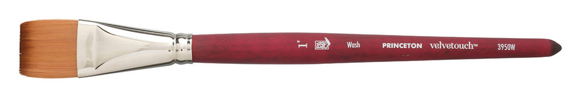 Princeton Velvetouch wash synthetisch - serie 3950W-050