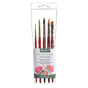 Princeton watercolour floral set