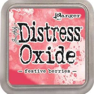 Ranger distress oxide stempelkussen - festive berries