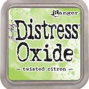 Ranger distress oxide stempelkussen - twisted citron