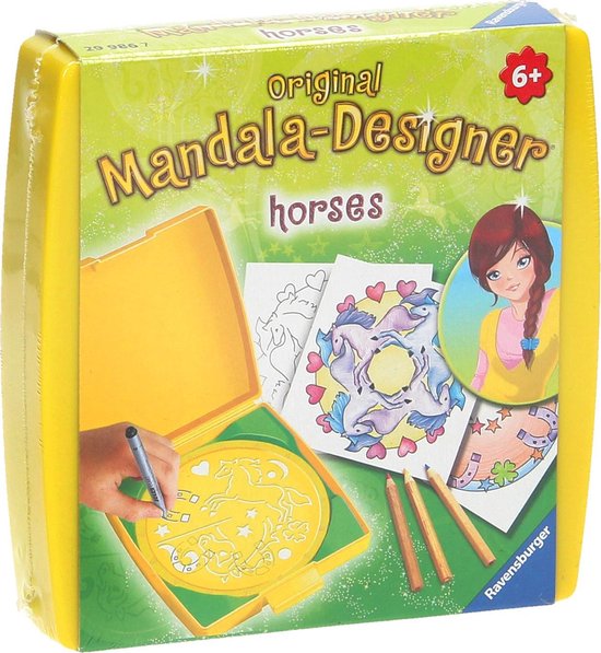 Ravensburger mini mandala designer - Paarden