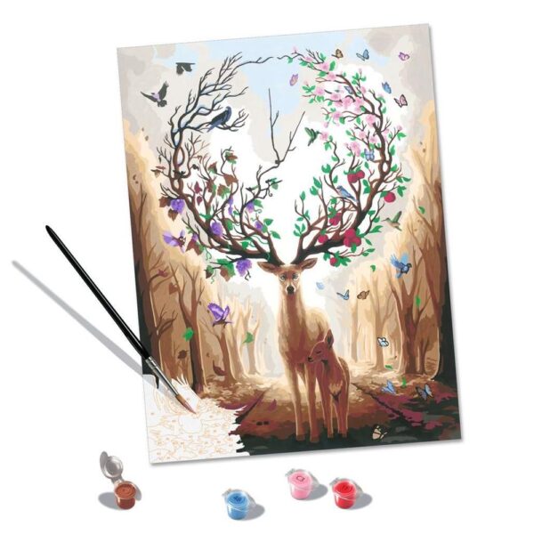 Ravensburger schilder op nummer CreArt - Magnificent encouter