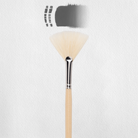 Rembrandt Penseel 280/06 Waaier varkenshaar