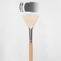 Rembrandt Penseel 280/10 Waaier varkenshaar