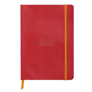 Rhodia rhodiarama dotted - A5 klaproos rood