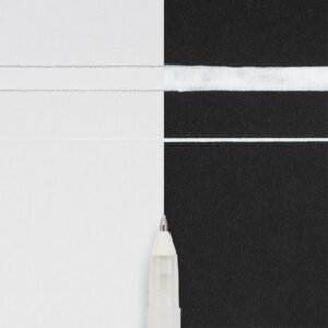 Sakura gelli roll glaze 3D - 850 wit