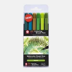 Sakura Koi brushpen - set 6 nature