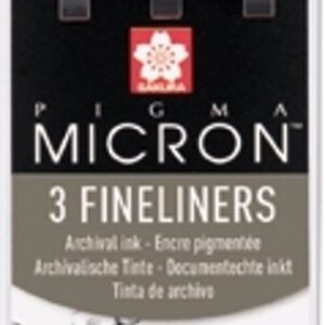Sakura pigma micron set 3 - 005, 01, 03