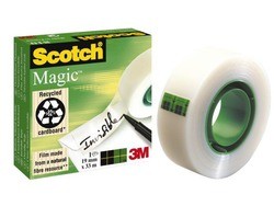 Scotch magic tape onzichtbaar